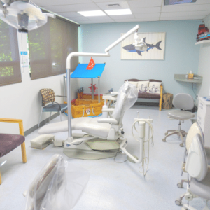 Photo of a dental office, where the dentist performs Tongue Ties